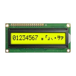 Buy Industrial 16x1 LCD Display Module | White Backlight | Blue Background