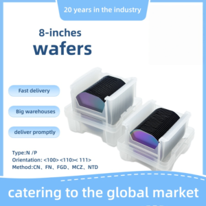 8-inch silicon wafers with high precision, abundant inventory, compatible with equipment assembly large stock